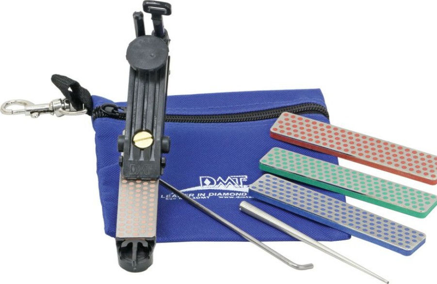 Knife Care * | Lower Prices Dmtadeluxe Dmt The Aligner Deluxe Knife Sharpening Kit