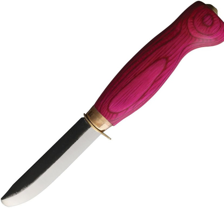 Knives * | Wj23Ppp Wood Jewel Child'S First Knife Pink Sale Online