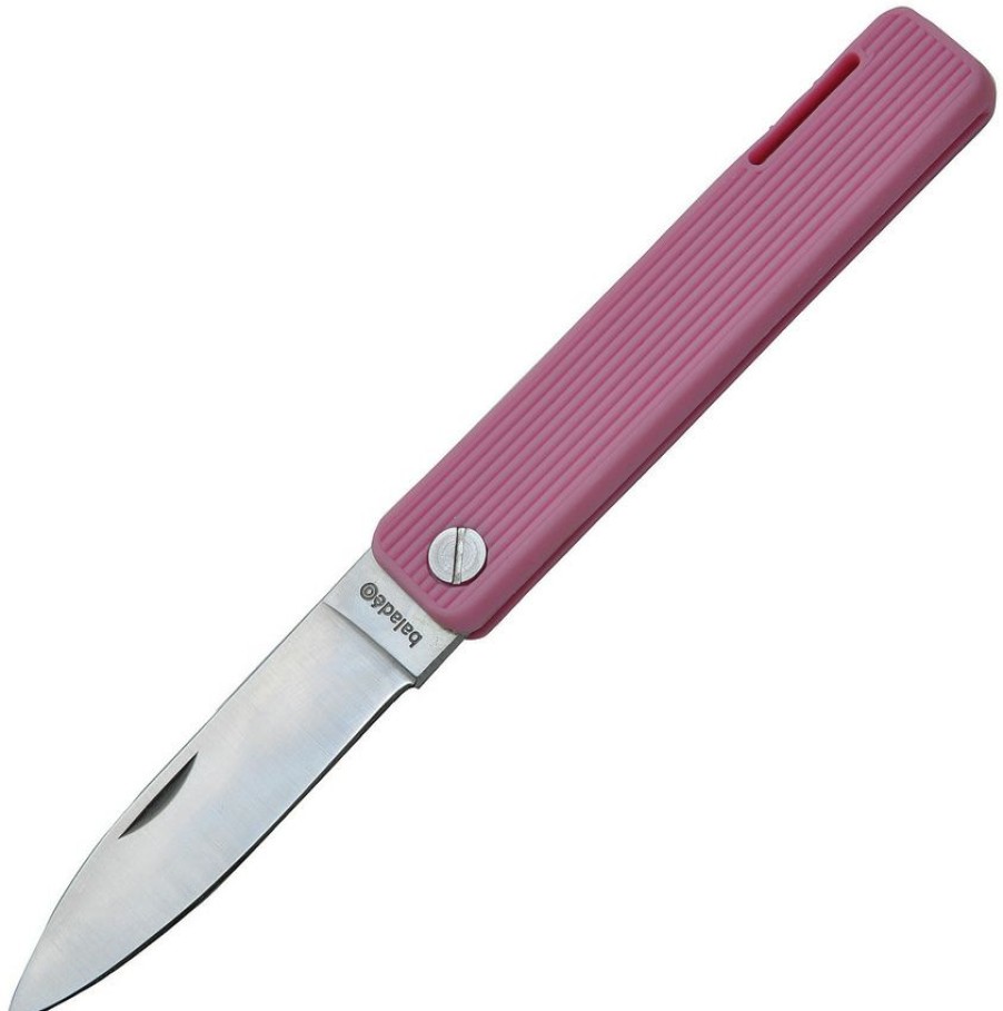 Knives * | Top Sellers Baleco304 Baladeo Papagayo Folding Paring Knife Pink