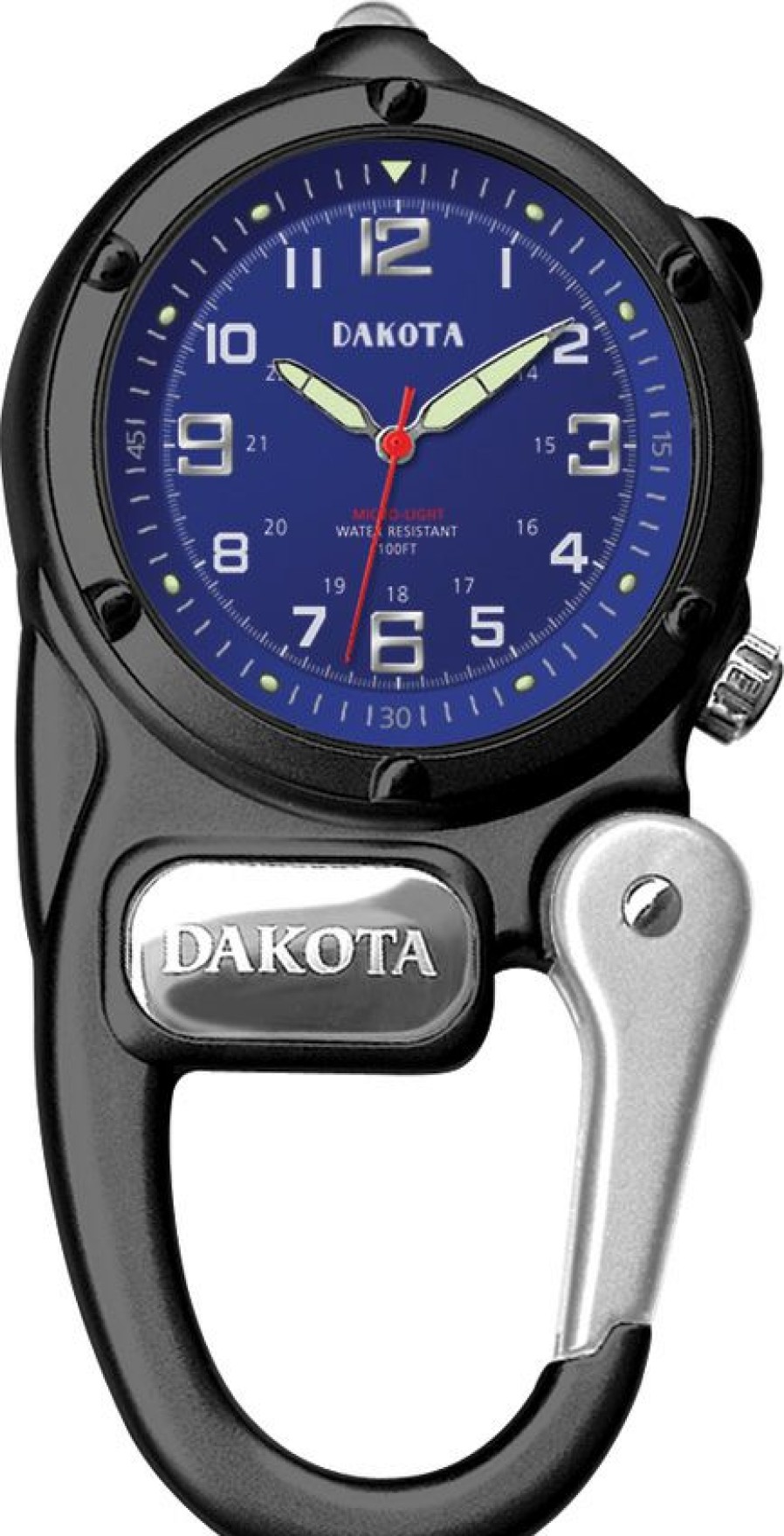 Tools * | Typical Style Dk3802 Dakota Mini Clip Microlight Watch