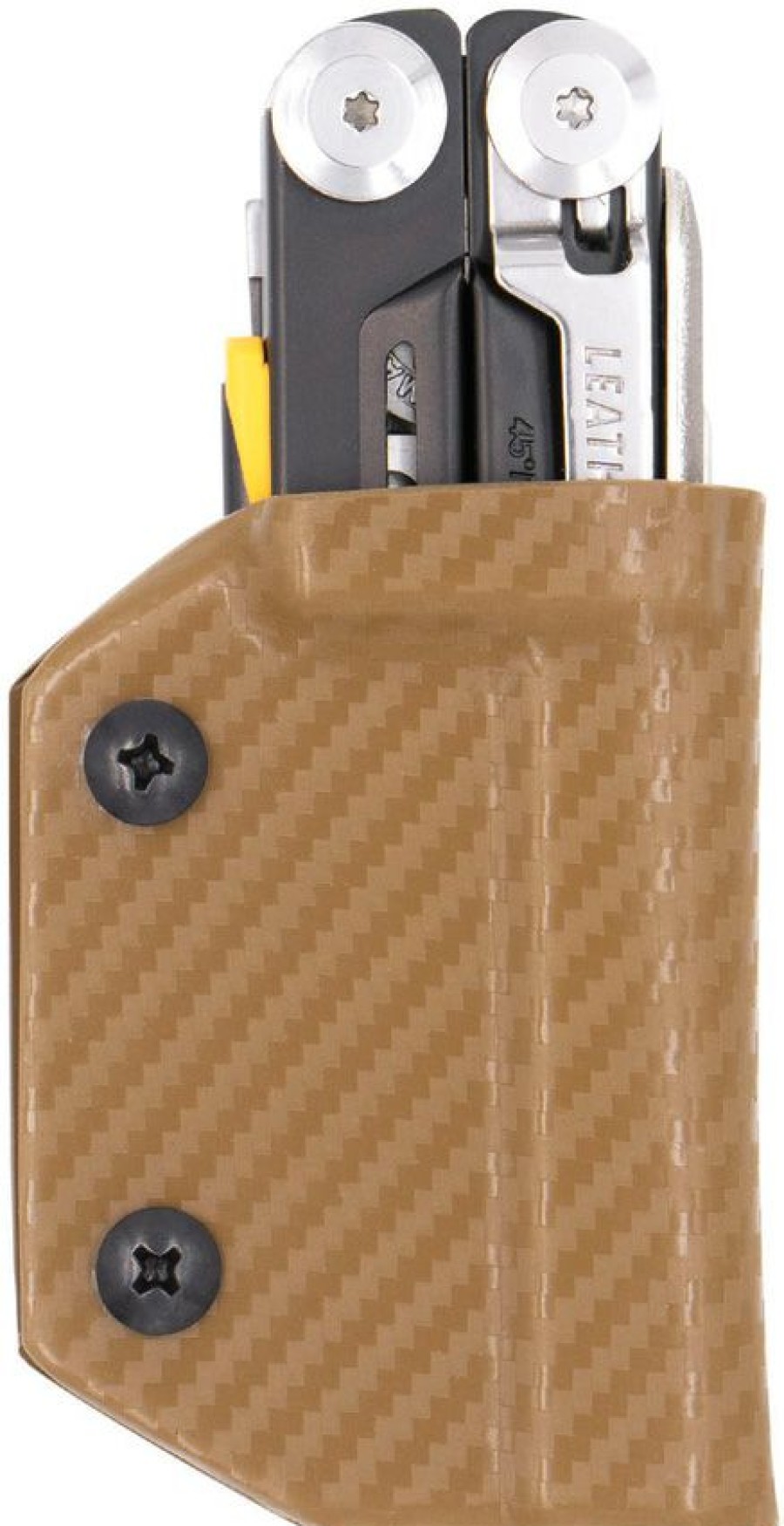 Tools * | Quick Delivery Clp069 Clip & Carry Leatherman Signal Multi Tool Sheath Brown