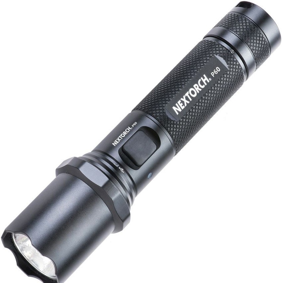 Tools * | Quick Delivery Nxp60 Nextorch Flashlights P60 Tactical Flashlight