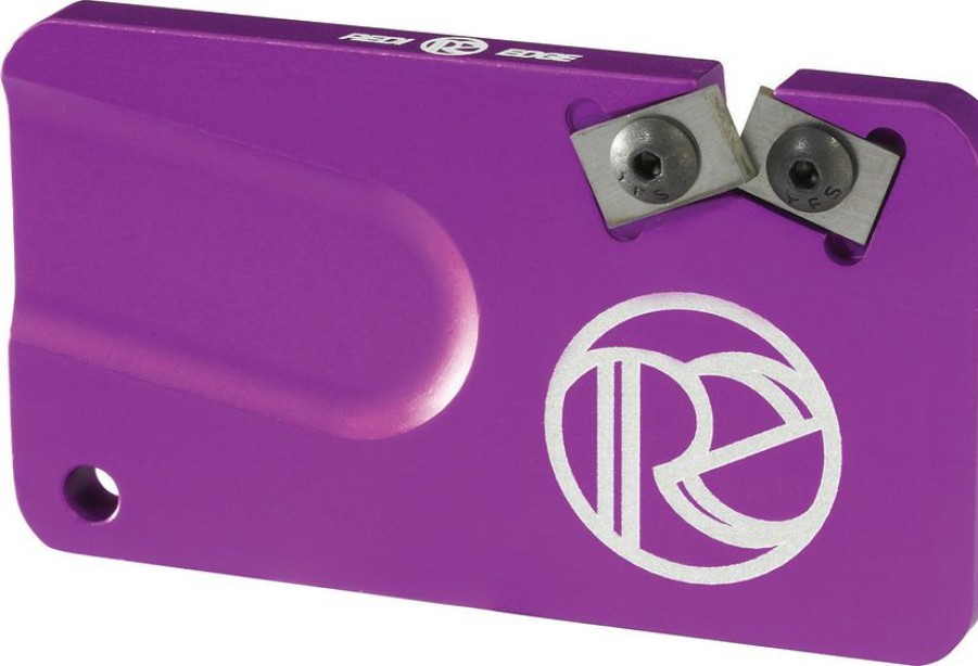 Knife Care * | Closeout Sale Re34079 Redi Edge Pocket Sharpener Purple