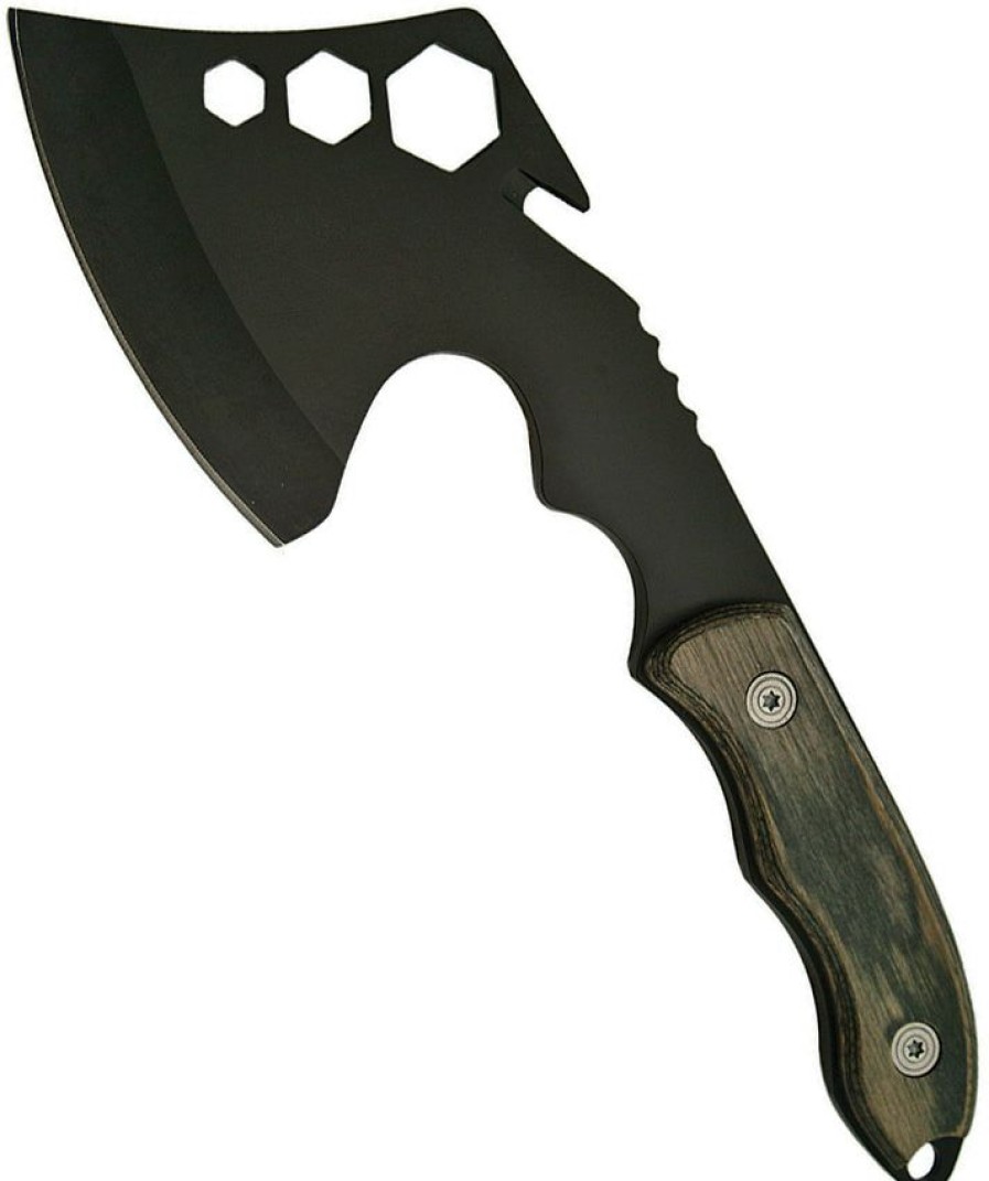 Tools * | Quick Delivery Cn211395 Black Wood Handle Hatchet