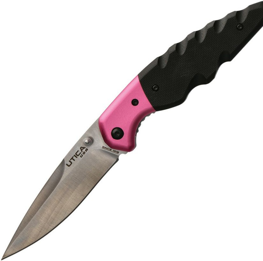 Knives * | Utk911501Cp Utica Smoky Canyon Iii Linerlock Pocket Knife Flash Sale