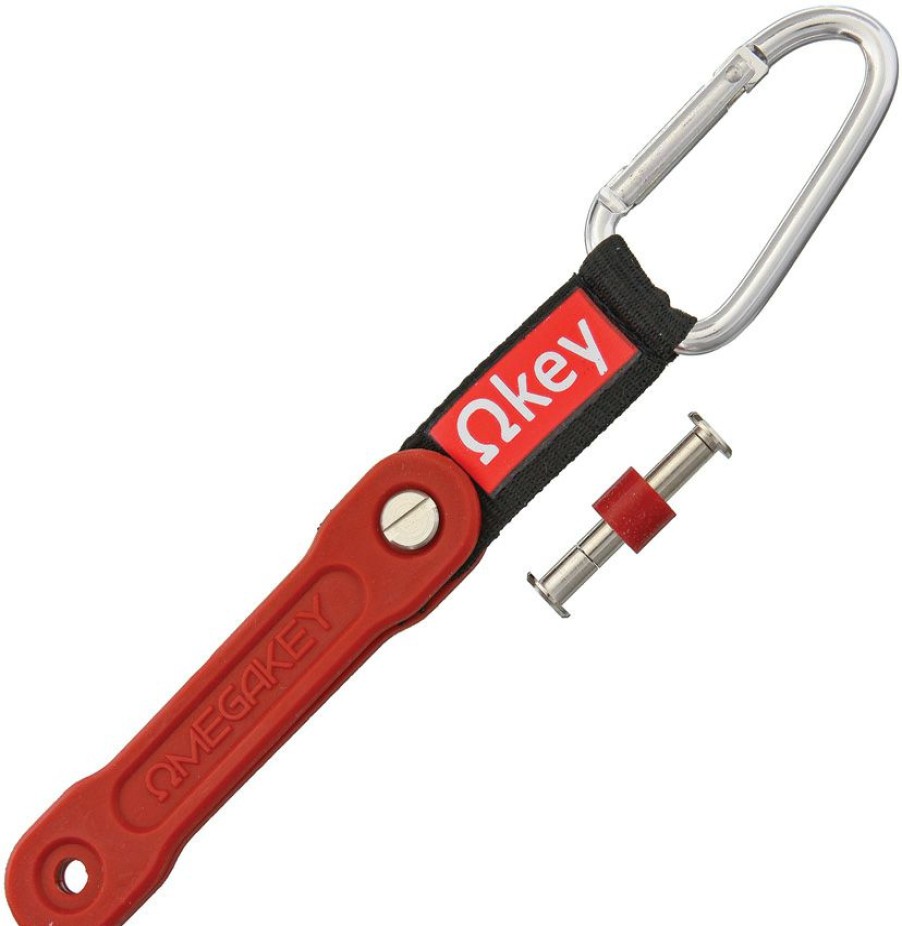 Tools * | Latest Omg01R Omegakey Key Organizer Red