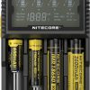 Tools * | Best Quality Ncd4 Nitecore Digicharger Battery Charger D4