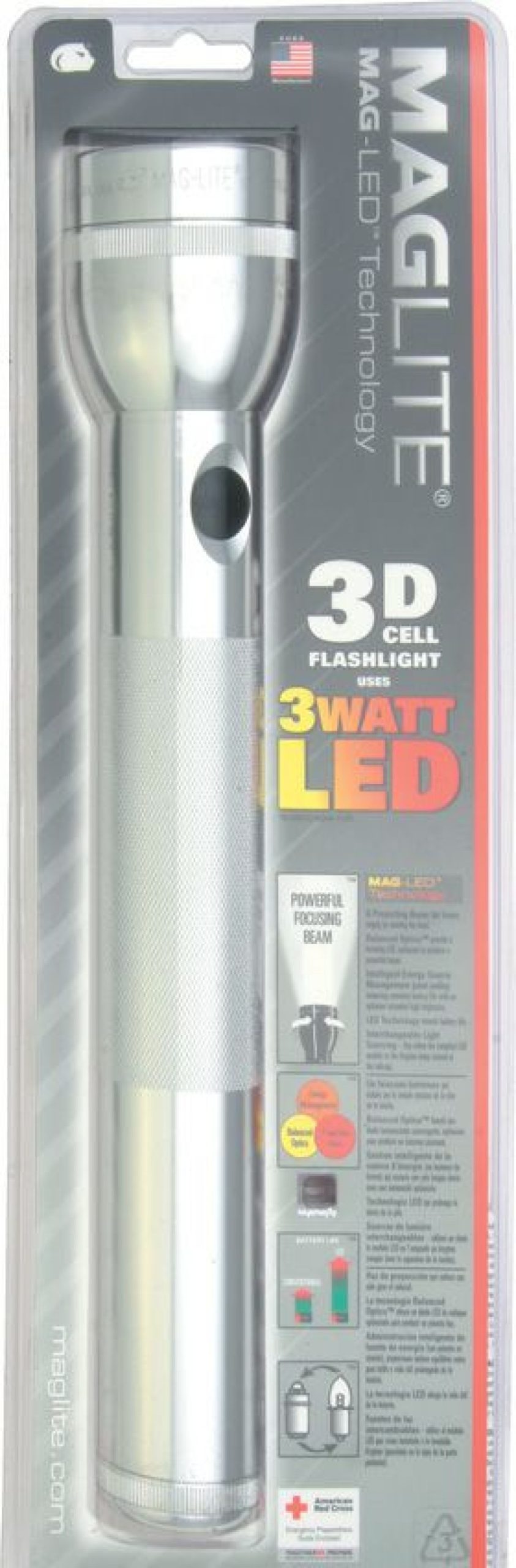 Tools * | Closeout Sale Ml51084 Maglite D Cell Flashlight