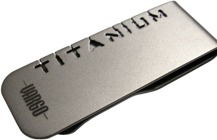 Knives * | Vr428 Vargo Titanium Money Clip Best-Selling