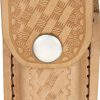 Knife Care * | Lower Prices Sh203 Leather Folding Knife Sheath