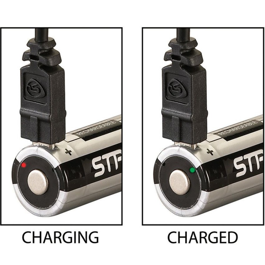 Tools * | Online Sales Str18650 Streamlight Usb Rechargeable Battery